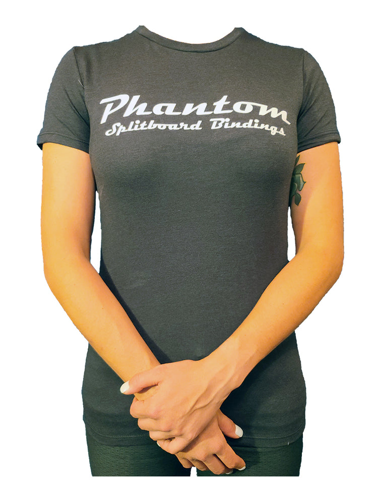Phantom T-shirt Womens Charcoal