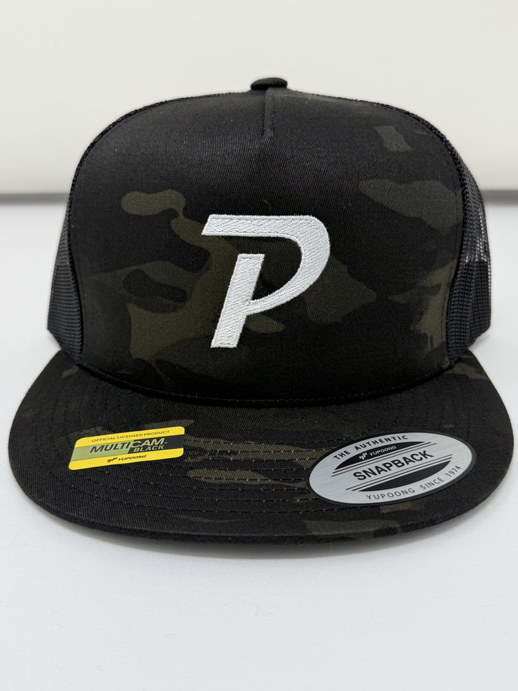 Trucker Hat Black Camo